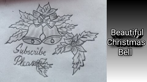 How to draw Christmas bells|Christmas bell ki drawing|how to make Christmas bell drawing