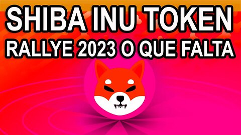 SHIBA INU TOKEN RALLYE 2023 O QUE FALTA ?