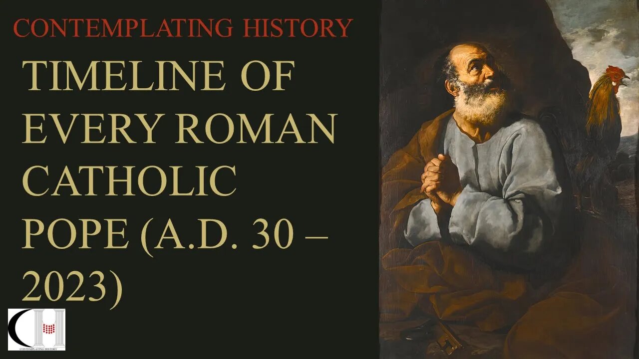 TIMELINE OF EVERY ROMAN CATHOLIC POPE (WITH NARRATION)