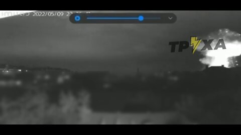 The most powerful explosion after a missile attack on the mall in Odessa