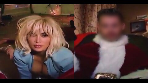 Kim Kardashian releases SATANIC “Santa Baby” video DAYS before Christmas and it is CREEPY…