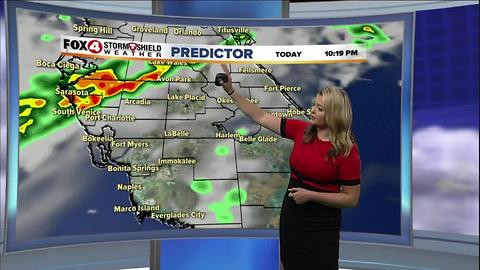 Scattered Storms Possible