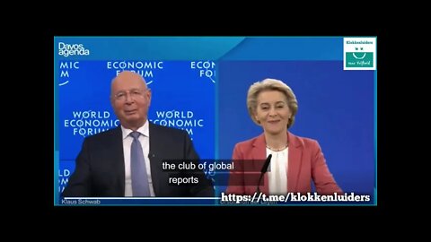 Klaus Schwab and Ursula Von speaks on Euro CHIPS act and brain digitalization.