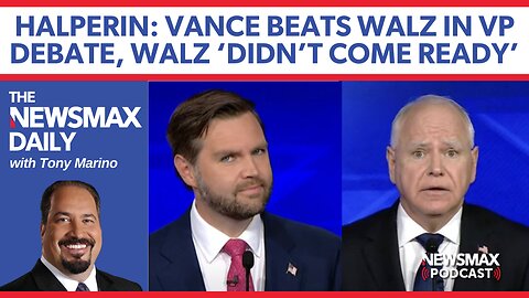 A Good Night for J.D. Vance | The NEWSMAX Daily (10/02/24)