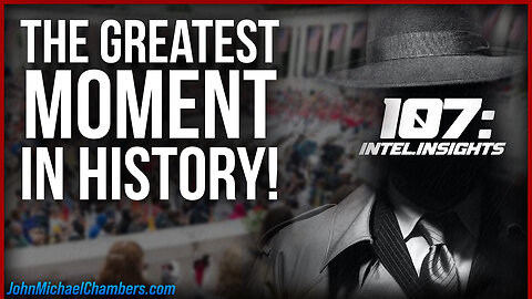 JUAN O SAVIN - The Moment of a Lifetime - Be Part of History on Election Day 2024!
