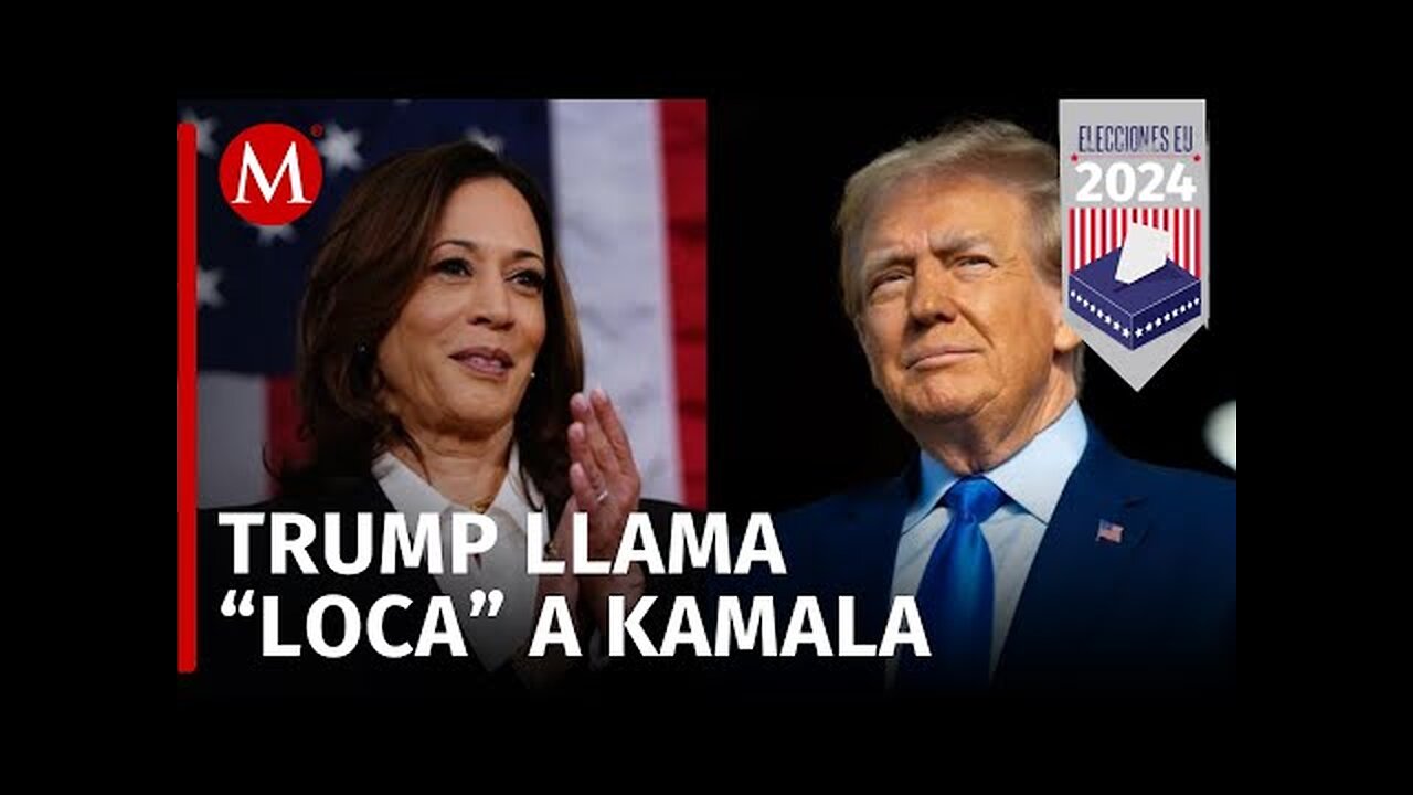 Donald Trump desata críticas contra Kamala Harris: "Es tan mala, tan patética"