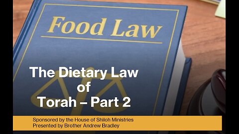 Dietary Food Law - Part 2