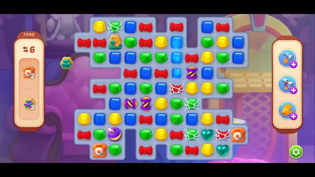 Playrix Homescapes Gameplay Walkthrough Level 7340