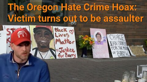 Vincent James || The Oregon Hate Crime Hoax: Victim turns out to be Assaulter