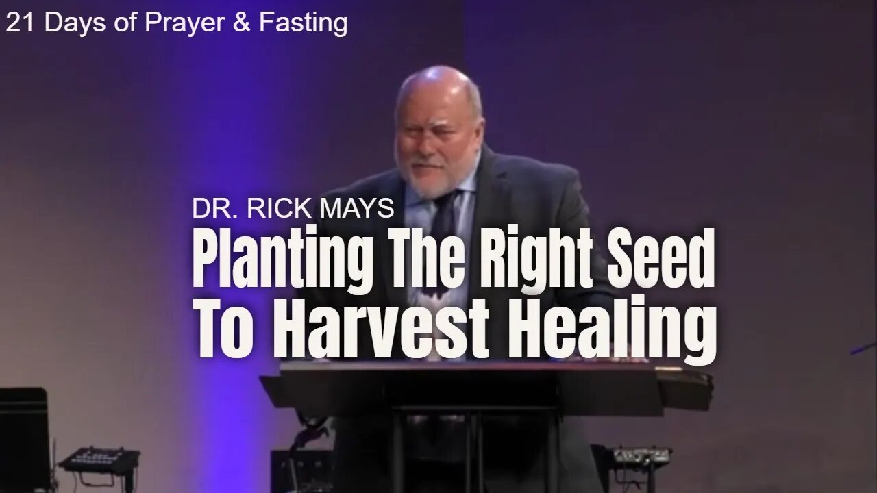 Planting The Right Seed To Harvest Healing