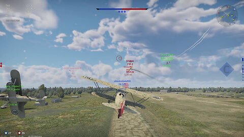 War Thunder - "Bulletproof" award with Italian BR1.0 Italian CR.32 quater / Premio "Bulletproof" con BR1.0 italiano CR.32 quarto italiano