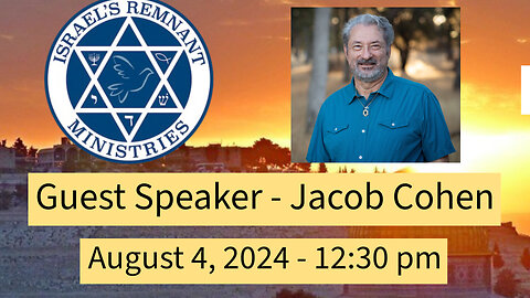 Special Guest - Jacob Cohen
