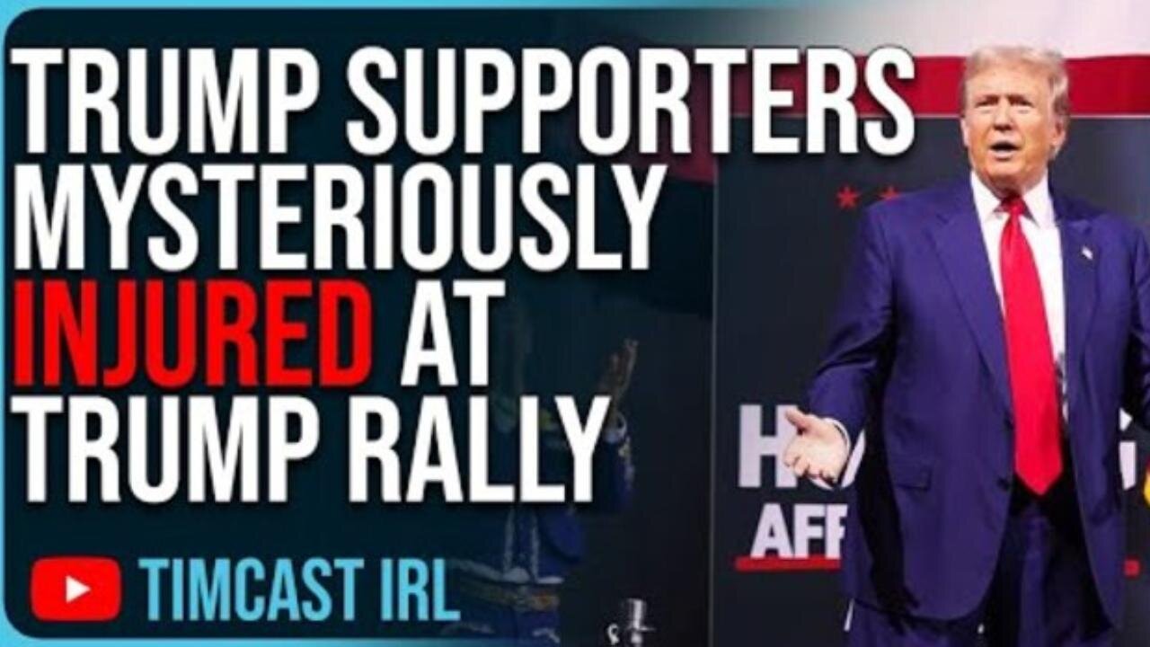 Trump Supporters Mysteriously INJURED At Rally, Chemical Attack Investigated