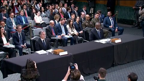Protester Disrupts Hearing Calling For a Ceasefire