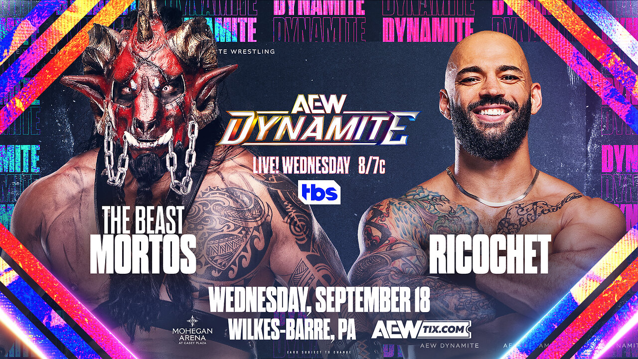 Ricochet Wins in a Messy Match! Virtigo Takes Down Beast Mortos! #shorts