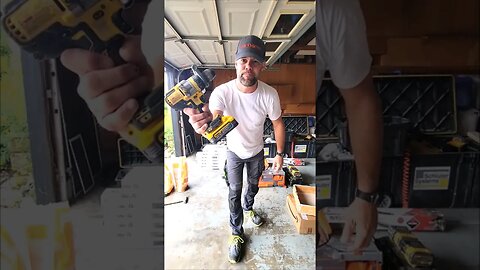 Got this new 5AH Powerstack battery from @dewalttough It really packs a punch mixing up thinset!