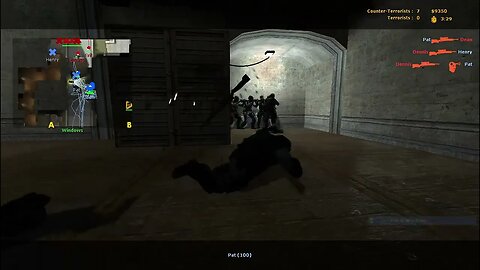 Counter Strike Source Cobblestone Bots #29 Only Sniper Rifles