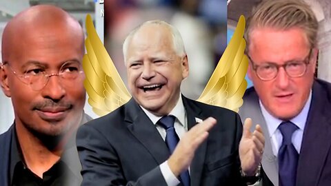 The Media is DROOLING Over Harris' VP Pick Tim Walz...