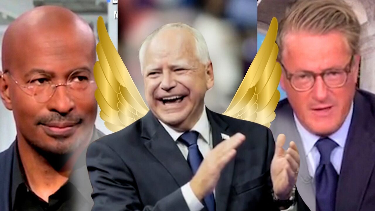 The Media is DROOLING Over Harris' VP Pick Tim Walz...