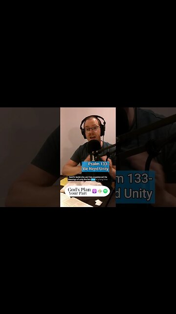 Psalm 133 We Need Unity
