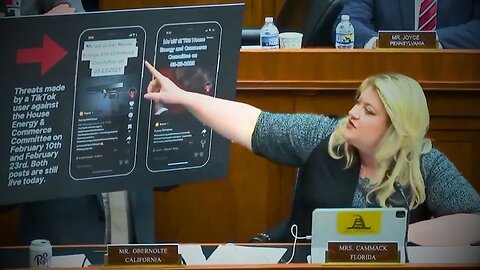 "You DAMN WELL know that!" Cammack GRILLS TikTok CEO in FIERY back and forth