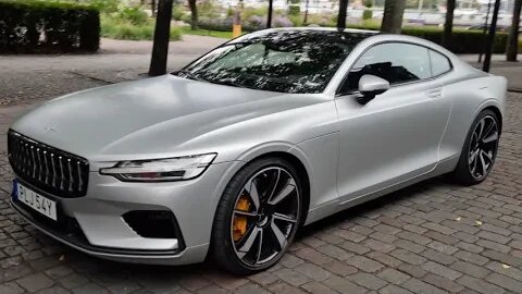 [8k] Polestar 1 in matte silver looks great!