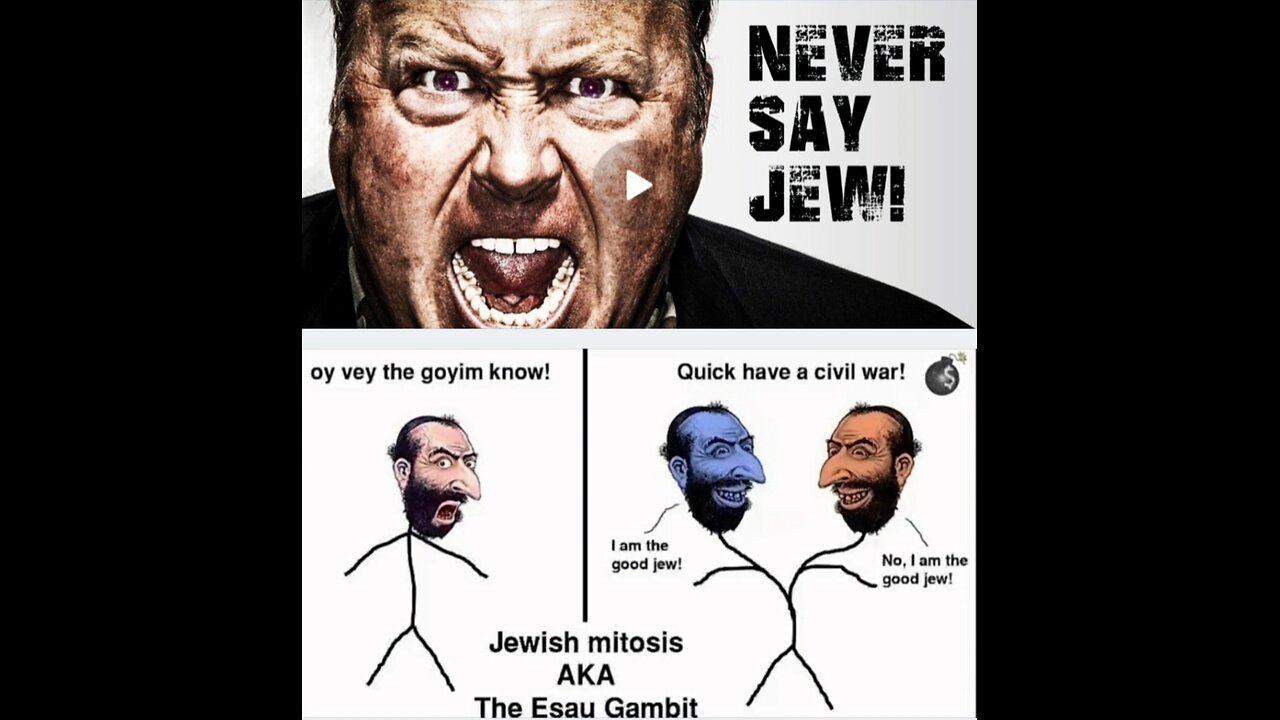 Alex "Never The Jew" Jones Exposed As Jewish Gatekeeper: Ashkenazi Khazarian Nephilim Jews ✡️