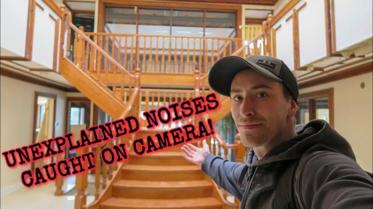 ABANDONED MILLIONAIRES MANSION! STRANGE NOISES HEARD! Ft Moe Sargi and Carlo Paolozza