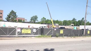 Construction on Lansing Community College's Gannon Ramp is expected to be complete by August of 2022.