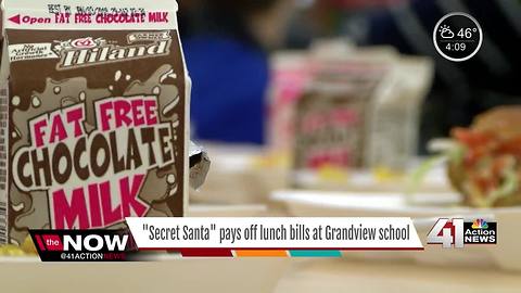 Secret Santas pay for student lunch accounts