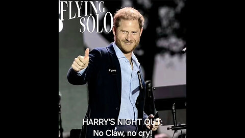 Video 1: Harry Flies Solo