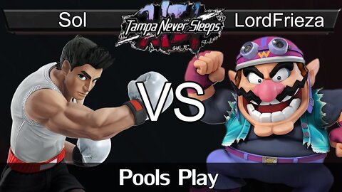 Noble|Sol (Little Mac) vs. ICG|LordFrieza (Wario) - Pools Play - TNS 6