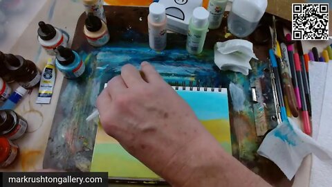 Working With Amsterdam Acrylic Inks From Hobby Lobby