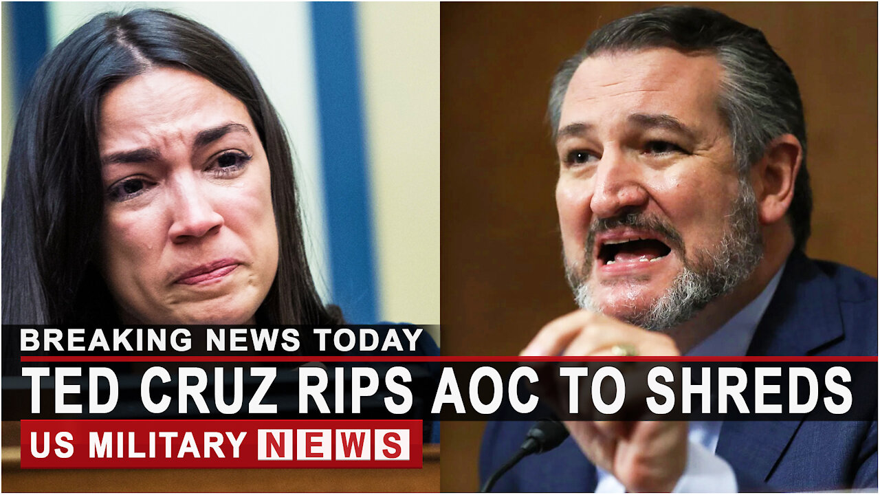 Watch how Ted Cruz rips AOC to shreds in congress | BREAKING NEWS