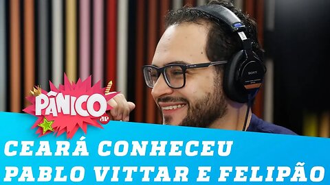 Matheus Ceará conta o que aconteceu quando encontrou Pabllo Vittar e Felipão no avião