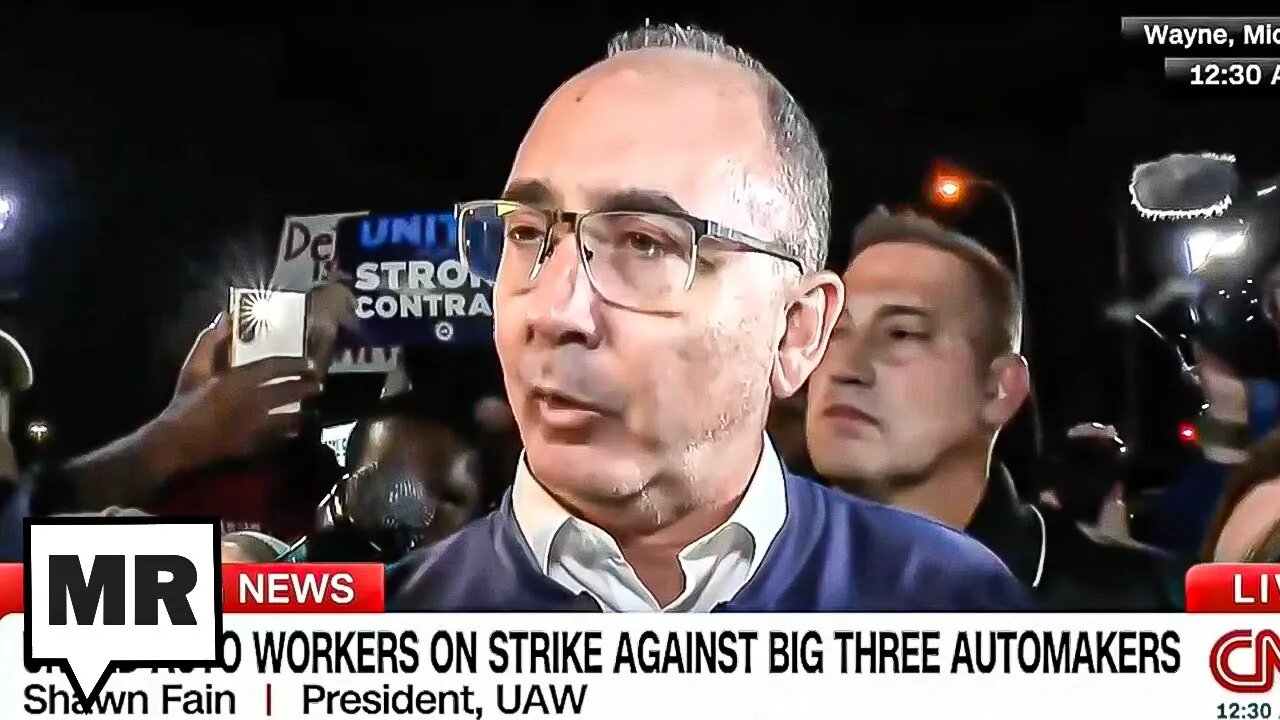 Autoworkers Begin Massive Strike For Fair Contract