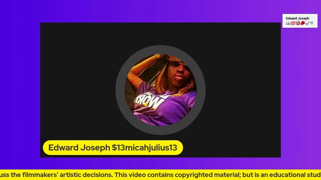 Edward Joseph Let's Talk Live!!! So much to talk about!!! Let's Go!!!