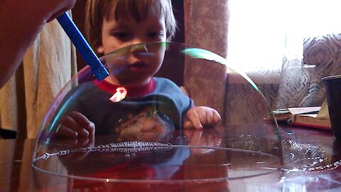 How to make a big bubble