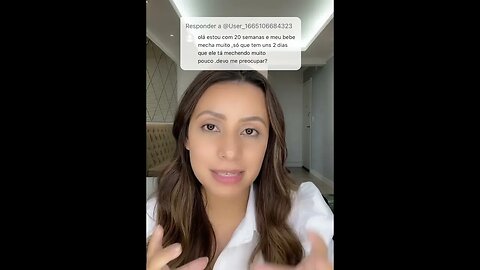 Estou com 20 semanas e meu bebê mexe muito mais a dois dias ele está mexendo pouco estou preocupad