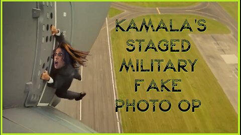 Kamala's Staged Photo OP with C-17... FAKED! Tim Burchett with Benny Johnson
