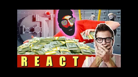 ⚪️ MrBeast REACTION | First To Rob Bank Wins $100,000