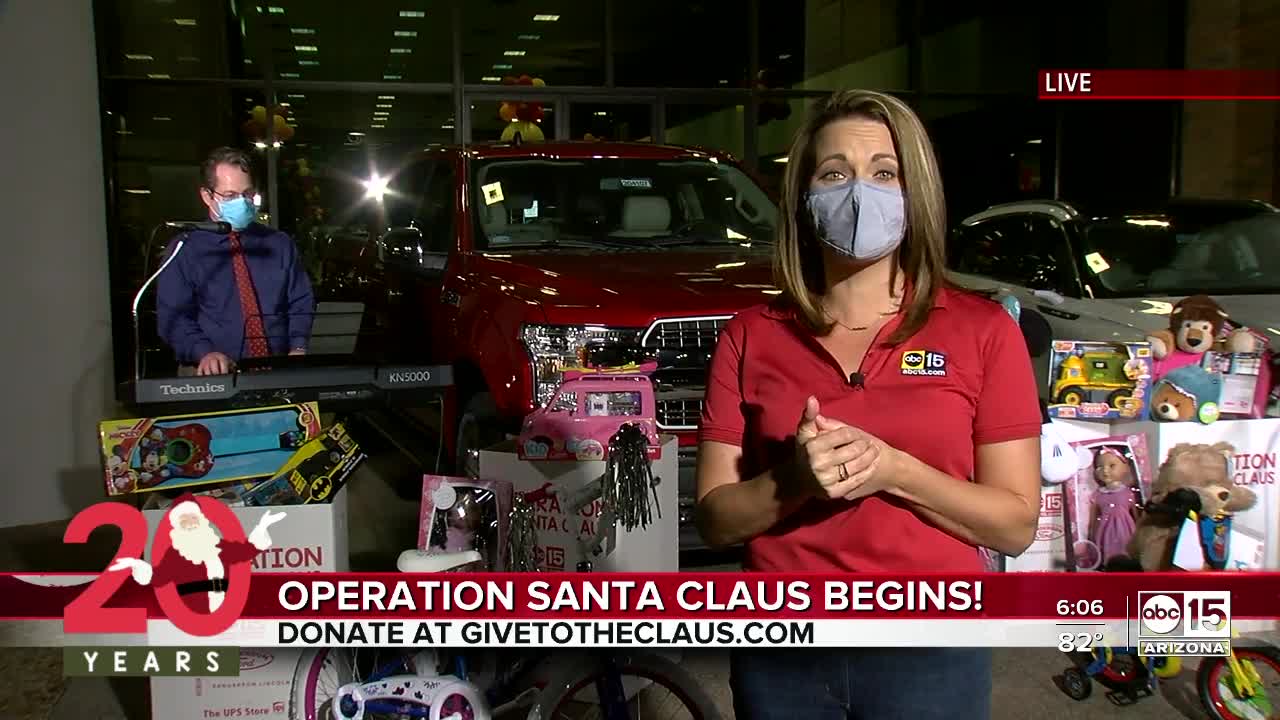 Operation Santa Claus is underway!
