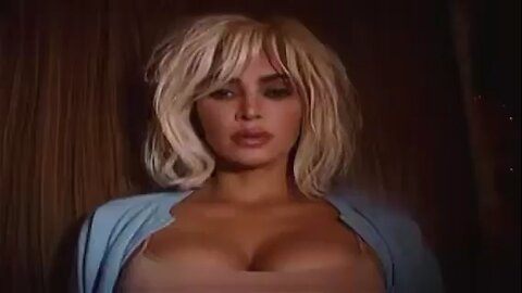 Kim Kardashian unveils an unusual and eerie rendition of "Santa Baby" that leaves everyone puzzled