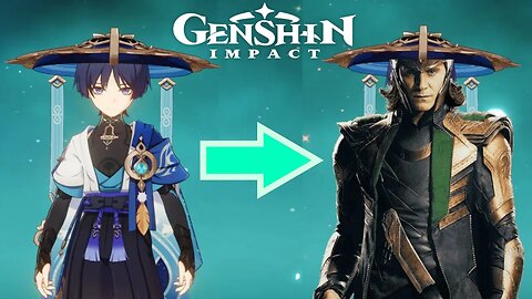 I Replaced Scaramouche with Loki of Asgard (Genshin Impact)