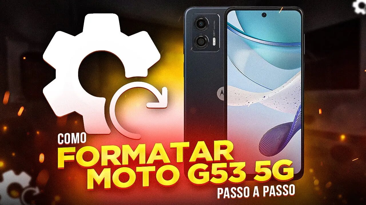 Como FORMATAR MOTO G53 5G (PASSO A PASSO)