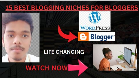 15 BEST BLOGGING NICHES FOR BLOGGERS IN 2024.