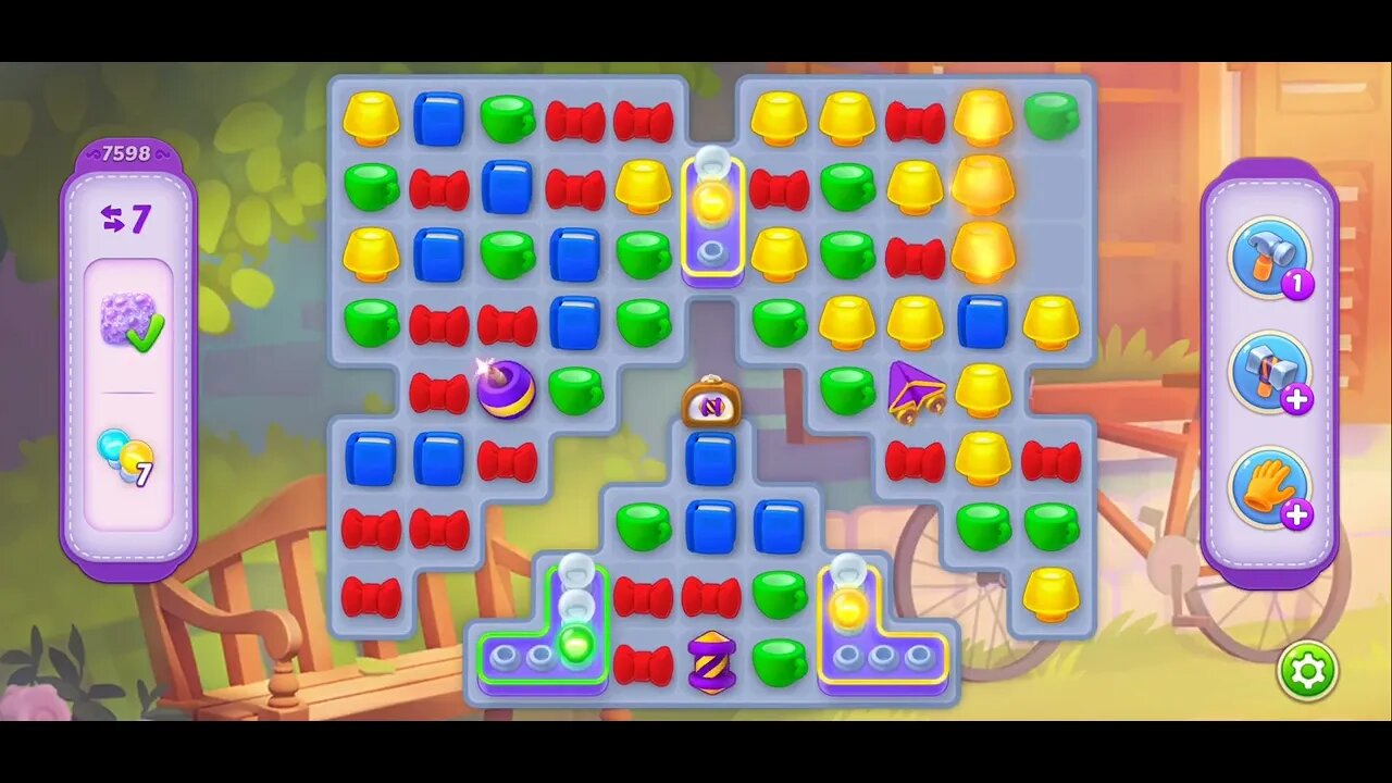 Playrix Homescapes Gameplay Walkthrough Level 7598