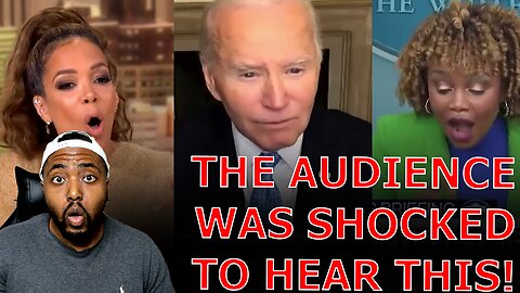 The View Audience GOES INTO AUDIBLE SHOCK After Hearing Joe Biden Call Trump Supporters GARBAGE!
