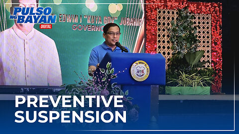 Suspended DavNor Gov. Edwin Jubahib pansamantalang nilisan ang tanggapan sa Kapitolyo