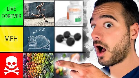 How To ACTUALLY Live Longer (ranking habits)
